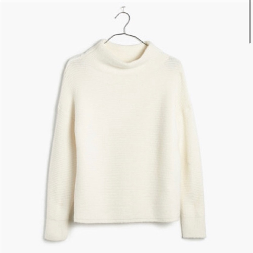 Madewell Southfield Mockneck Sweater Medium